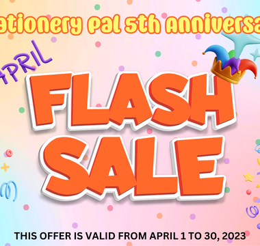 Make our birthday wishes come true by joining our flash sale!🥳
