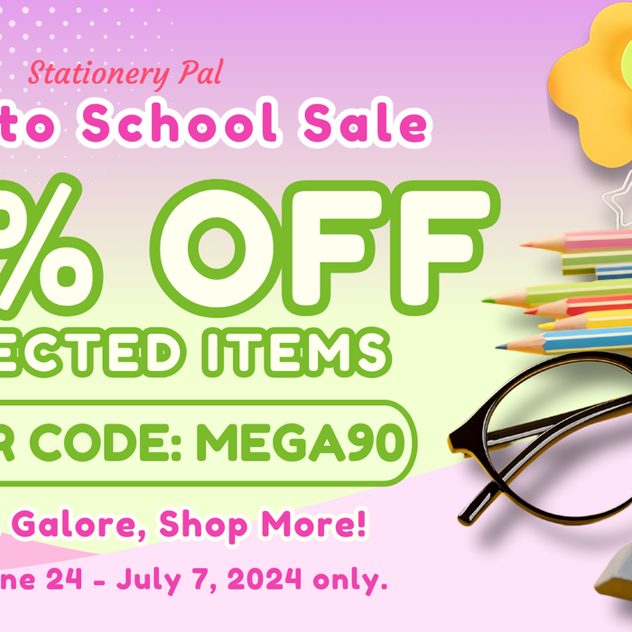 🎈 Back to School: 90% Off Select Items! 🎈