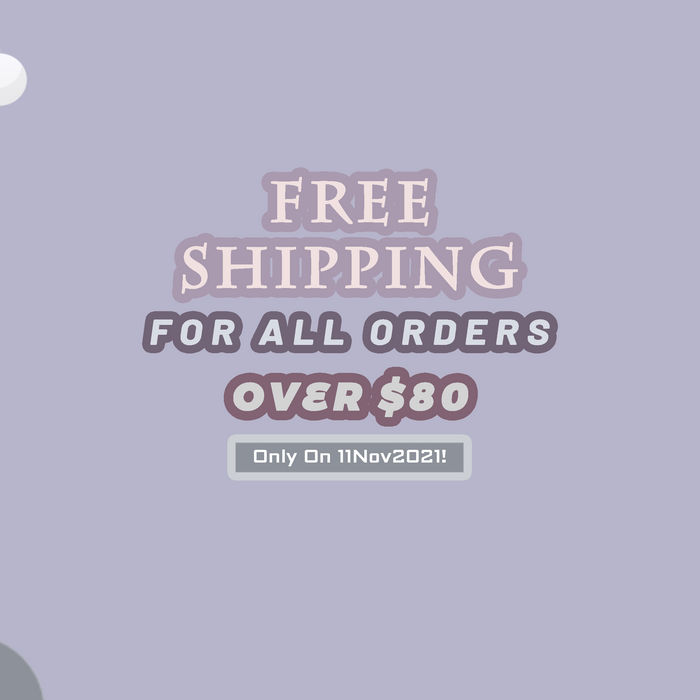 🚀Free shipping on the 11Nov2021 for orders over 80USD