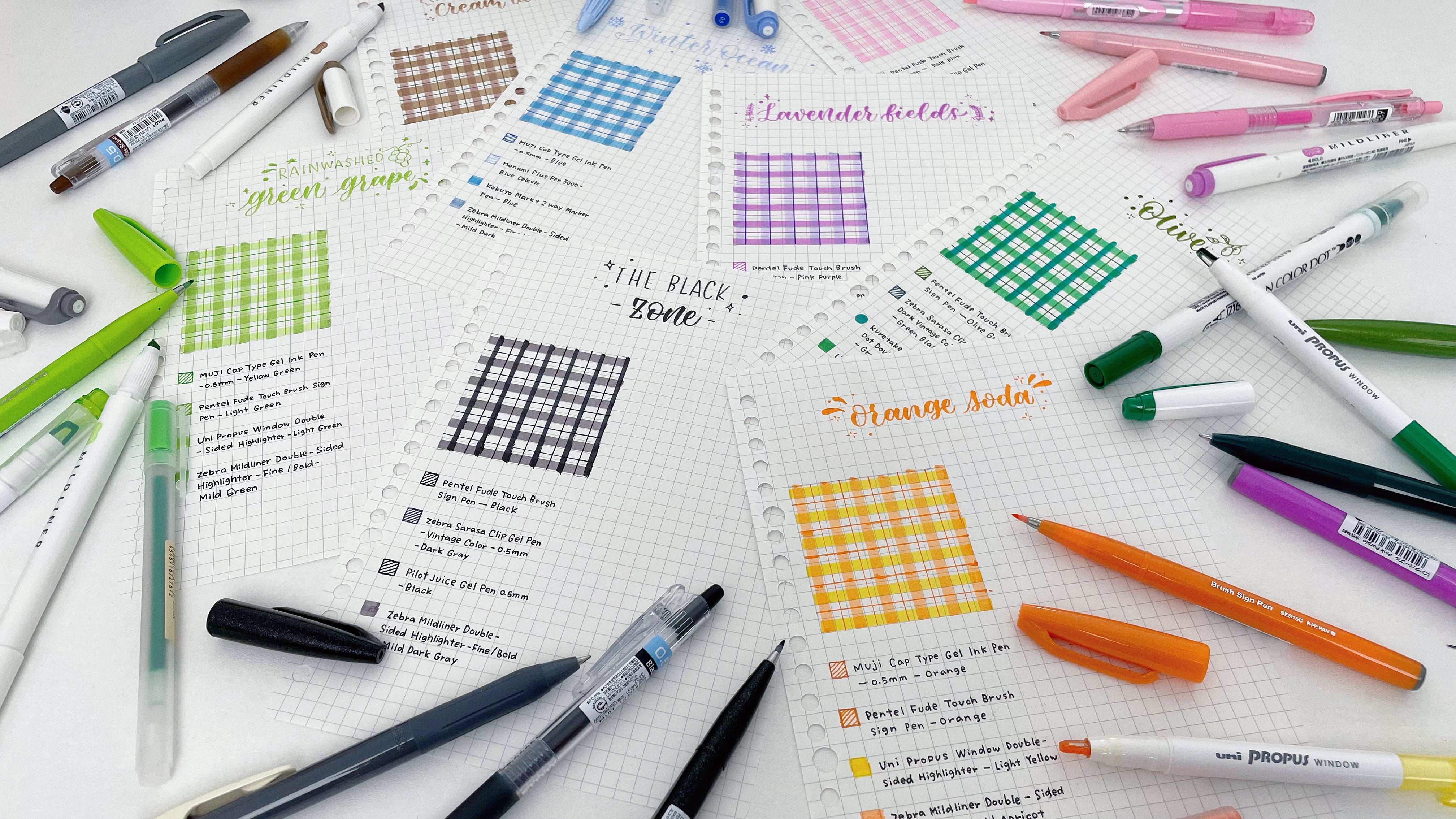 Bullet Journal Color Scheme 2022 – Stationery Pal