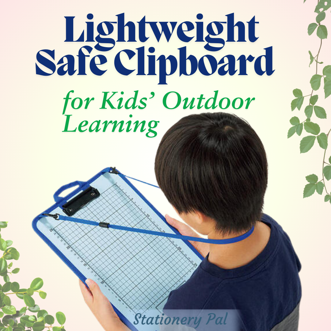 Clipboard Notes Learning Lightweight Safe Clipboard for Kids’ Outdoor Learning – Stationery Pal