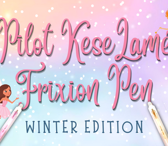 Pilot Kese Lamé Frixion Pen Winter Edition