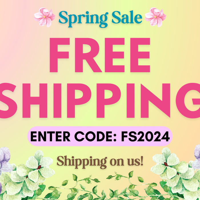 Enjoy Free Shipping on Your Springtime Favorites! 🌼📦