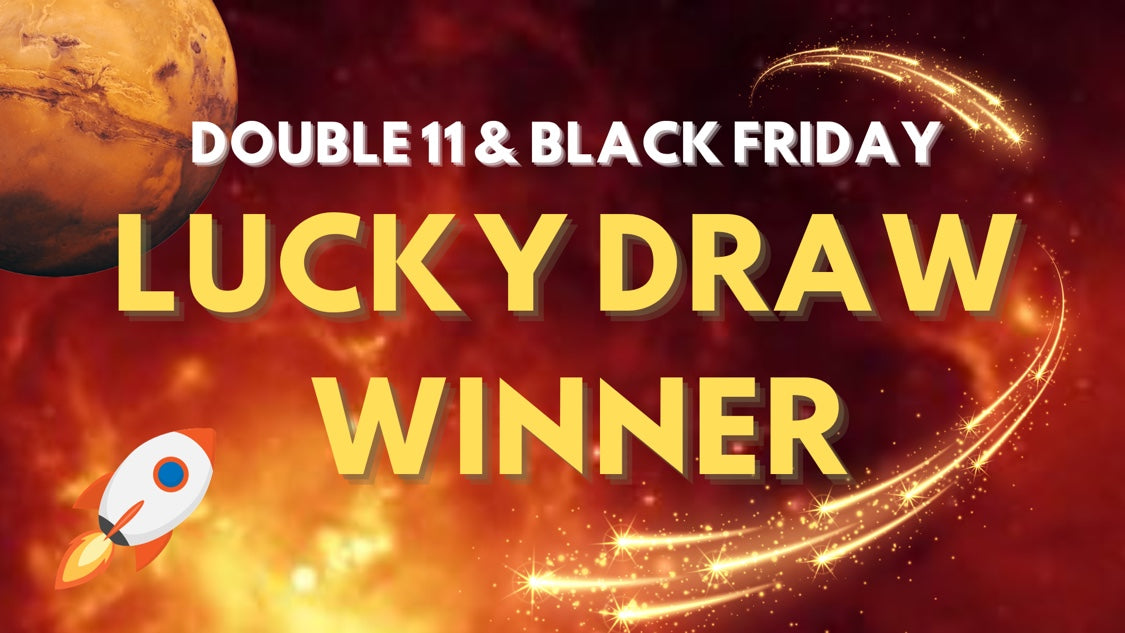 🎁Double 11 & Black Friday Lucky Draw Winner!🏆