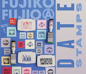 Fujiko Fujio date stamps from Japan Post’s limited edition collection featuring 13 iconic manga works, perfect for collectors, planners, and stationery fans.