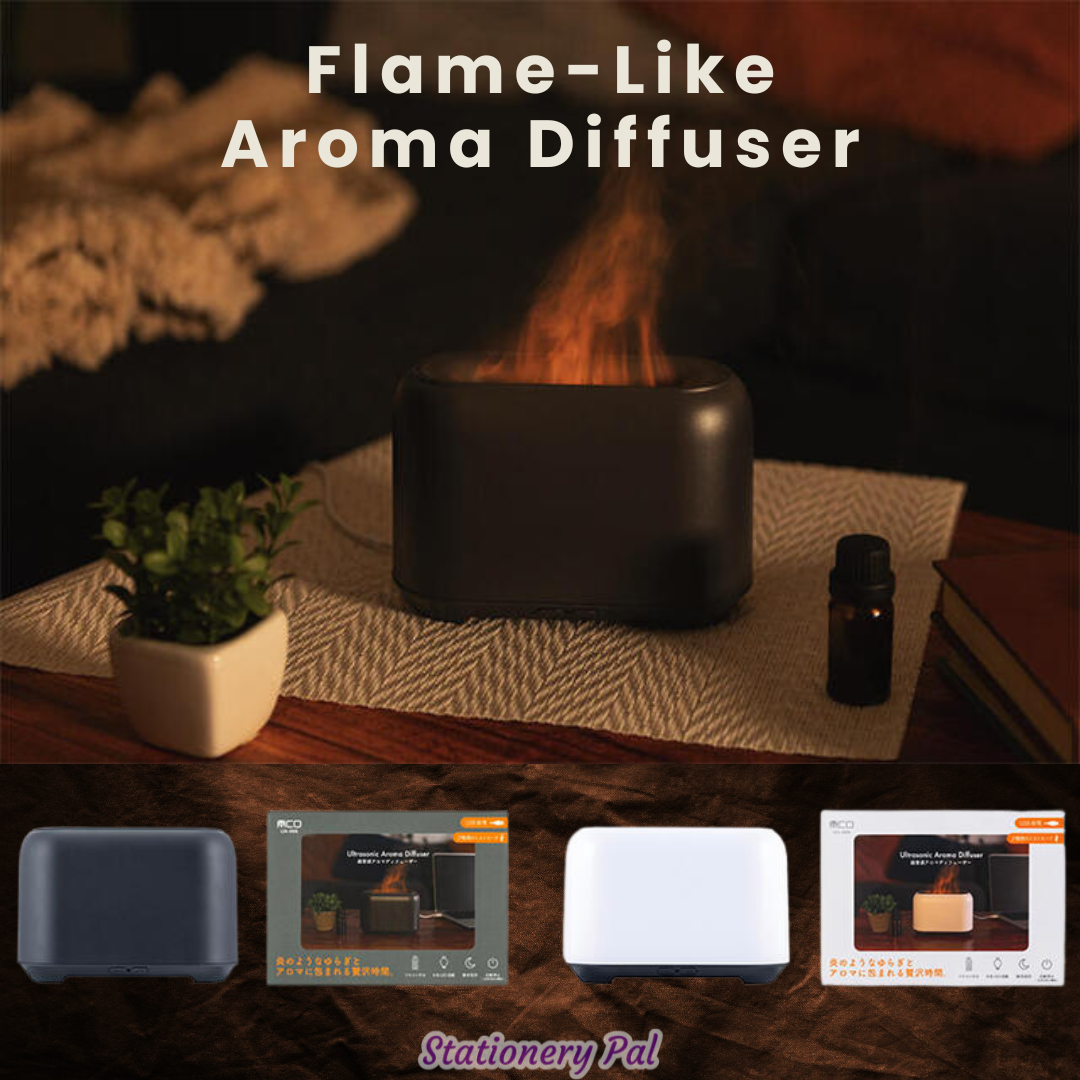This Flame-Like Aroma Diffuser Is Quiet and Magical – Stationery Pal