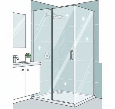 🚿 How to Clean Soap Scum from Glass Shower Doors