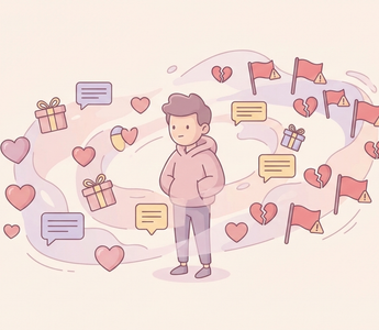 Love Bombing Isn’t Romance — It’s a Red Flag 🚩