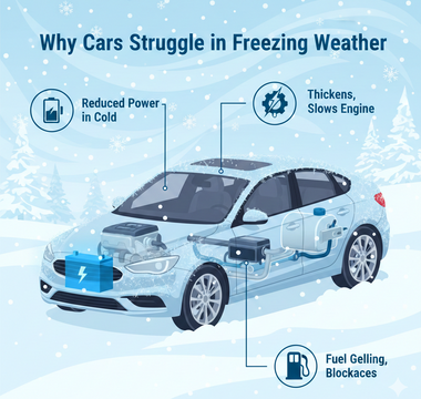 How to Start a Car in Freezing Cold Winter Weather