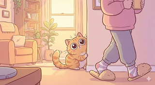 Why Your Cat Is Stalking You