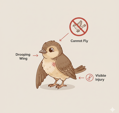 Found an Injured Bird? Here’s Exactly What to Do (and What Not to Do)