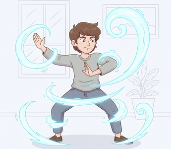 How to Do the Viral Air Bending Trend on TikTok (No AI Needed)