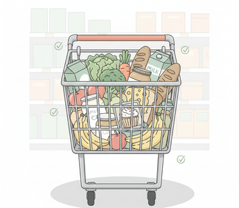 What Is the 5-4-3-2-1 Grocery Method? A Simple Way to Shop Smarter