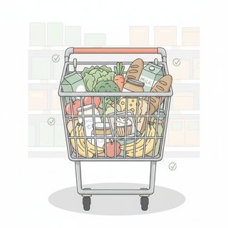 What Is the 5-4-3-2-1 Grocery Method? A Simple Way to Shop Smarter