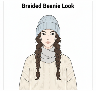 ❄️ Cute Winter Hairstyles to Keep You Warm & Stylish