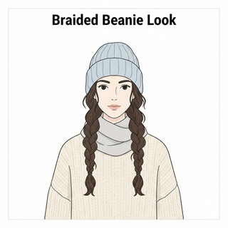 ❄️ Cute Winter Hairstyles to Keep You Warm & Stylish