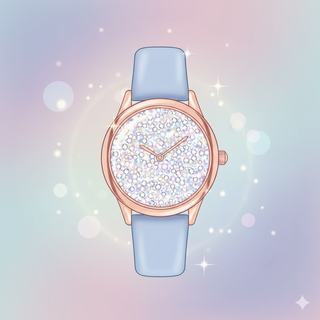 Chromatic Crystalline Timepieces: Where Color Meets Craft