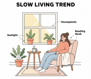 🌿 The Slow Living Trend: What It Is and Why It’s Everywhere Right Now