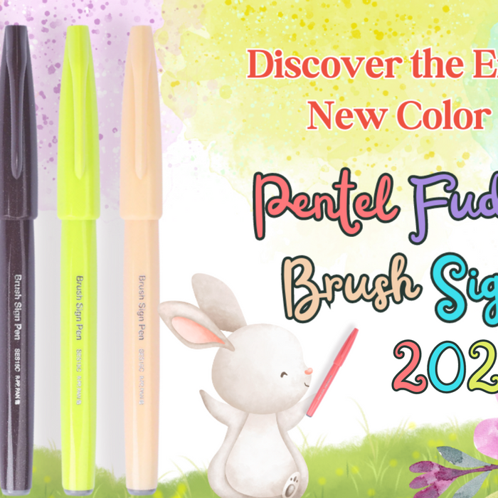 Pentel Fude Touch Brush Sign Pen 2023