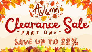 Autumn Clearance Sale Part One