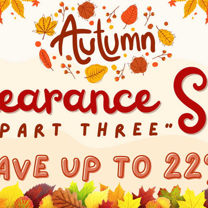 Autumn Clearance Sale Part Three