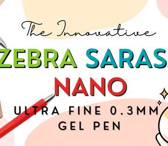 The Innovative Zebra Sarasa Nano 0.3mm