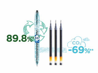 The Most Environmental Friendly Pen!－ Pilot Begreen B2P Gel🌎