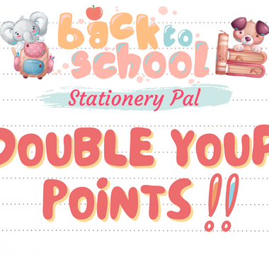 DOUBLE YOUR POINTS!!