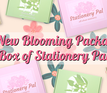 The New Blooming Packaging Box of Stationery Pal