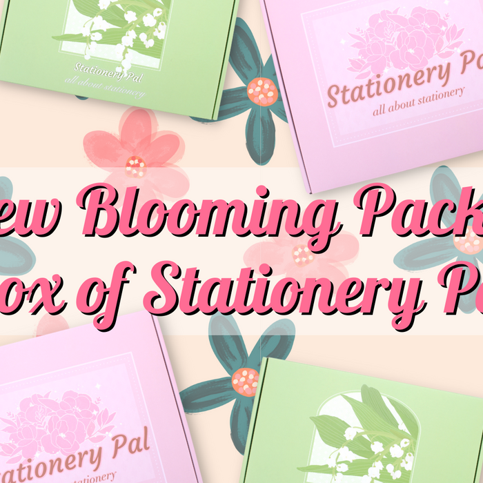 The New Blooming Packaging Box of Stationery Pal