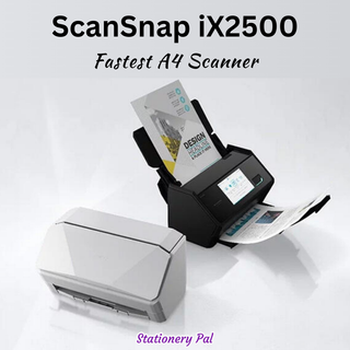 ScanSnap iX2500 review showcasing the fastest A4 scanner of 2025 with 45 pages per minute speed, Wi-Fi scanning, and 100-sheet feeder capacity for offices and home.