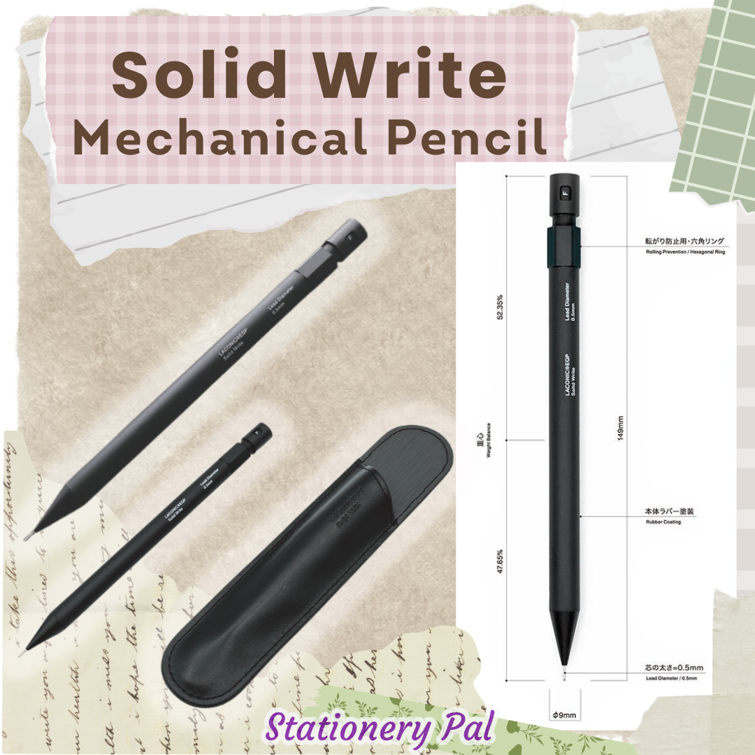 Solid Write: Japan’s Sleek New Mechanical Pencil 2025 – Stationery Pal