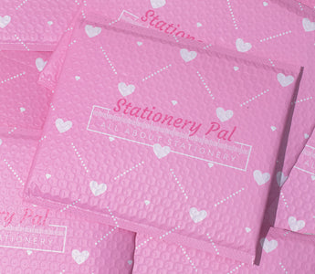 Stationery Pal New Pink Bubble Envelope Looks!