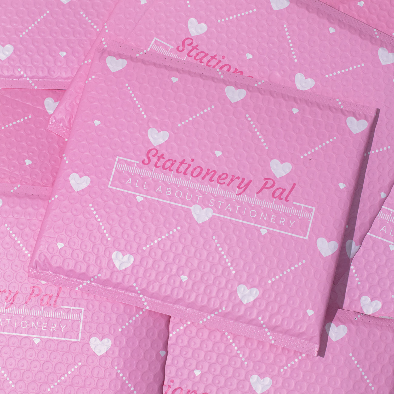 Stationery Pal New Pink Bubble Envelope Looks!