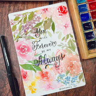 Valentine's day Watercolor