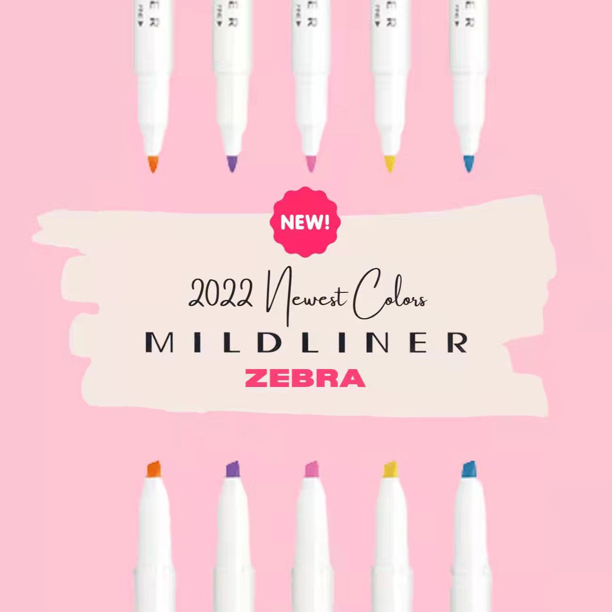 Zebra Mildliner Double-Sided Highlighter - 2022 Gentle Color New Set —  Stationery Pal