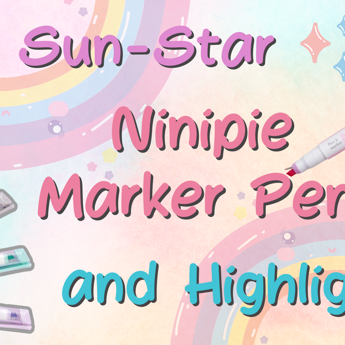 The Sun-star Ninipie Marker Pen & Highlighter