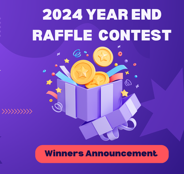 2024 Year End Raffle Winners Announcement