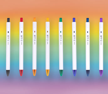 🏳️‍🌈A Free Zebra Rainbow Gel Pen is All yours When You Purchase Above 40 USD