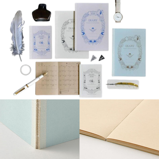 2026 Pandafull Life bamboo paper diary with adorable panda design, made from 100% Japanese bamboo paper. Eco-friendly planner perfect for fountain pens and eco-conscious stationery lovers.