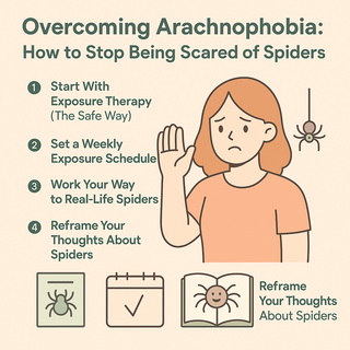 Overcoming Arachnophobia: How to Stop Being Scared of Spiders