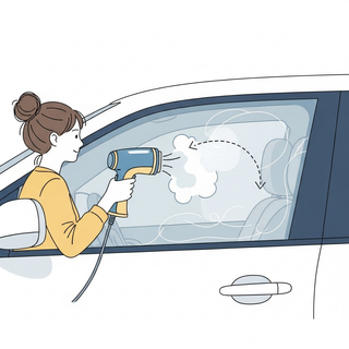 Remove Window Tint Fast: Steamer or Ammonia Method