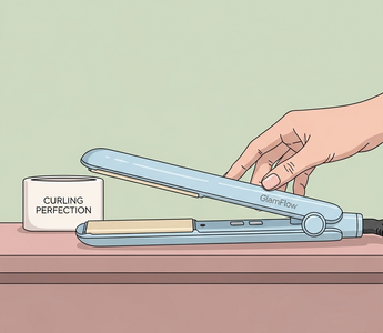 Curl Your Hair with a Flat Iron