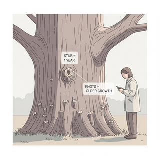 How to Tell a Tree’s Age Without Cutting It Down