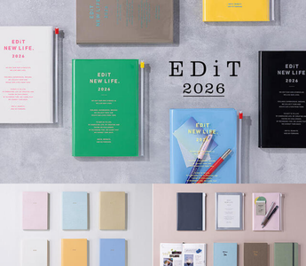 EDiT Planner 2026 with smooth writing paper, stylish covers, and flexible layouts. Perfect for journaling, planning, and boosting creativity in daily life.