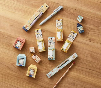 Japanese exam good luck stationery featuring cute Japanese stationery designs with traditional lucky charms, made to support students during exam season with motivation and encouragement.
