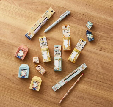 Japanese exam good luck stationery featuring cute Japanese stationery designs with traditional lucky charms, made to support students during exam season with motivation and encouragement.