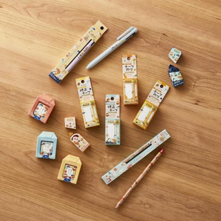 Japanese exam good luck stationery featuring cute Japanese stationery designs with traditional lucky charms, made to support students during exam season with motivation and encouragement.