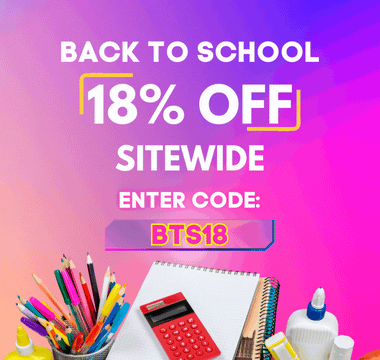 🎓 Back-to-School Sale: Enjoy 18% Off Sitewide 📚