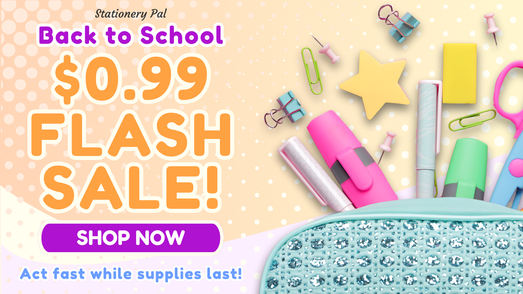 🎉🎈 Back to School Ready with a Flash Sale! ⚡